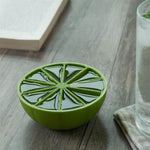 Ice Cube Mold Citrus Wedge Shape 10 Compartments