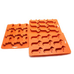 Ice Cube Mold Puppy-Shaped Food-Grade Silicone