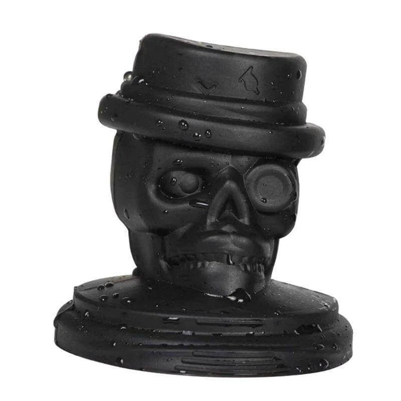 Ice Cube Mold Skull-Shaped Silicone With Lid