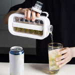 Ice Mold Bottle Leak-Free 17 Hockey Puck Ice Cubes