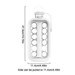 Ice Mold Bottle Leak-Free 17 Hockey Puck Ice Cubes