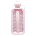 Ice Mold Bottle Leak-Free 17 Hockey Puck Ice Cubes
