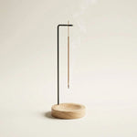Incense Holder Hanging Wooden Space-Saving Design