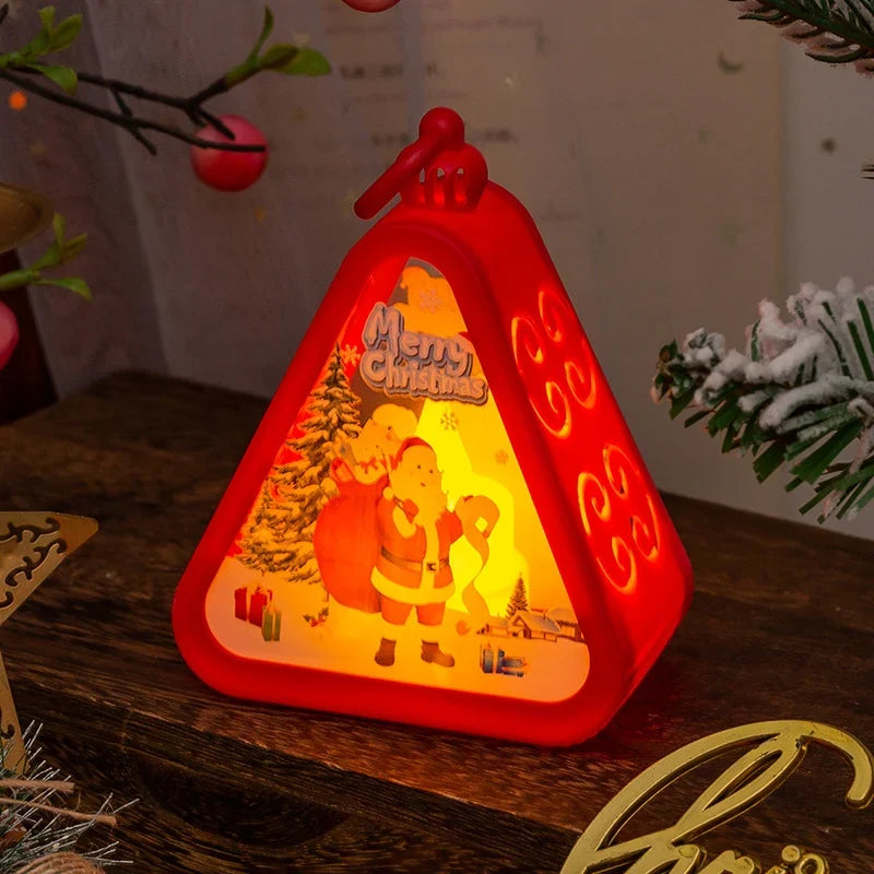 Indoor Lantern House-Shaped Soft LED Festive Imagery
