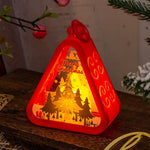 Indoor Lantern House-Shaped Soft LED Festive Imagery
