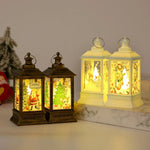 Indoor Lantern Santa Graphic Lightweight & Durable