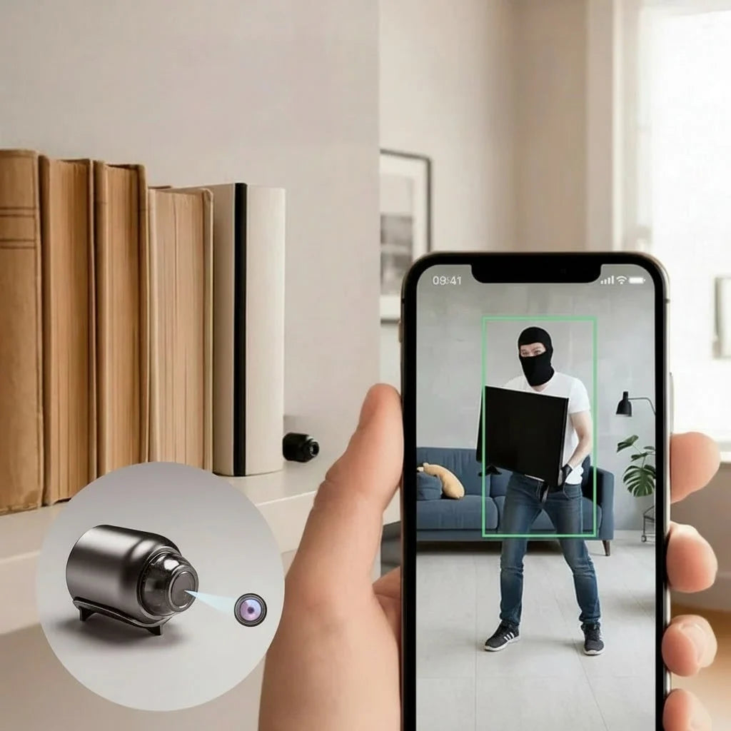 Indoor Security Camera 1080P Motion Tracking Night Vision