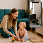 Indoor Security Camera 1080P Motion Tracking Night Vision