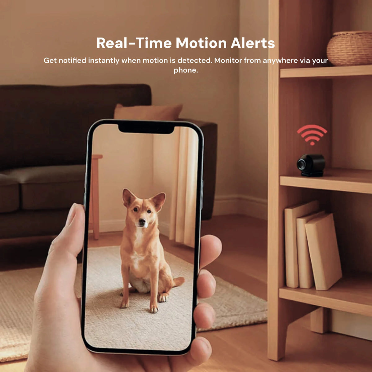 Indoor Security Camera 1080p Night Vision Motion Detection