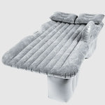 Inflatable Car Bed Plush Flocked Pump & Pillows