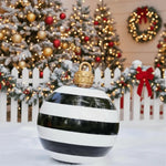 Inflatable Christmas Bauble Set Oversized 60cm Weather-Resistant