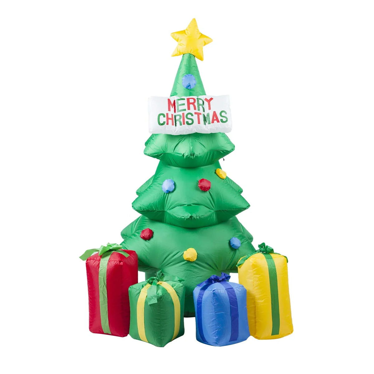 Inflatable Christmas Tree Air Pump & Weather-Resistant Fabric