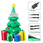 Inflatable Christmas Tree Air Pump & Weather-Resistant Fabric