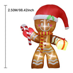 Inflatable Decoration Self-Inflating Fan LED Lights Weather-Resistant