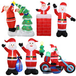 Inflatable Decoration Self-Inflating Fan LED Lights Weather-Resistant
