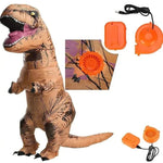 Inflatable Dinosaur Costume Built-In Blower Matching Gloves Included