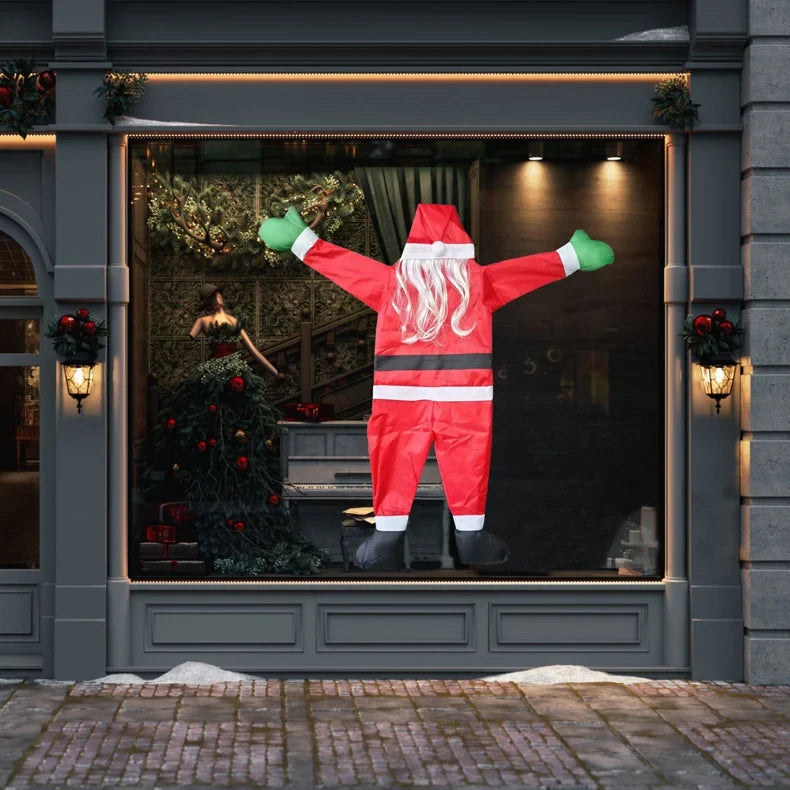 Inflatable Santa Costume Quick-Inflate Lightweight & Comfortable