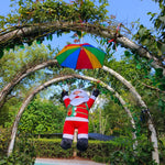 Inflatable Santa Floating Parachute Indoor Outdoor