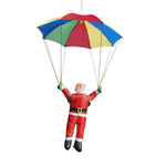Inflatable Santa Floating Parachute Quick Inflate PVC