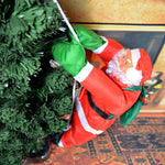 Inflatable Santa Quick-Inflate LED-Lit Weather-Resistant 20 Inch