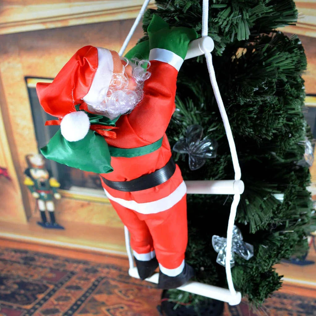 Inflatable Santa Quick-Inflate LED-Lit Weather-Resistant 20 Inch