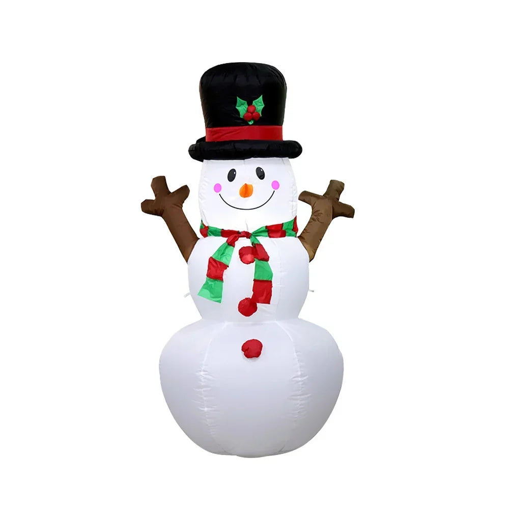 Inflatable Snowman Quick-Inflate Weatherproof Indoor & Outdoor