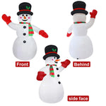 Inflatable Snowman Quick-Setup Weather-Resistant Indoor & Outdoor