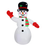 Inflatable Snowman Quick Setup Weather-Resistant & Wind-Stable