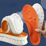 Insoles 4D Shock Absorption Breathable 12-Hour Comfort