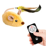 Interactive Cat Toy Remote-Controlled Smart Obstacle-Avoiding USB Rechargeable