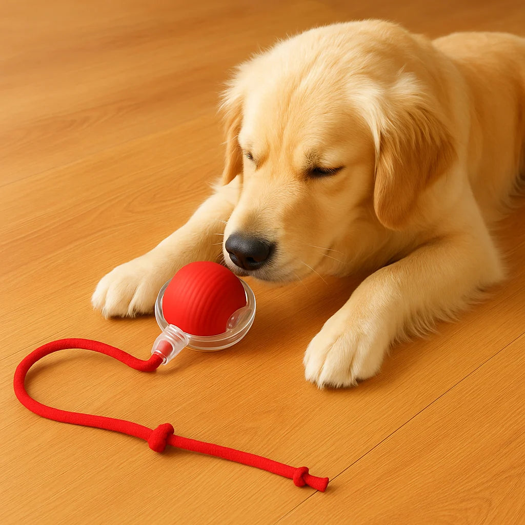 Interactive Dog Toy Lifelike Erratic Movement USB-C Rechargeable