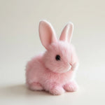 Interactive Plush Bunny Hopping & Nose Wiggle Hypoallergenic