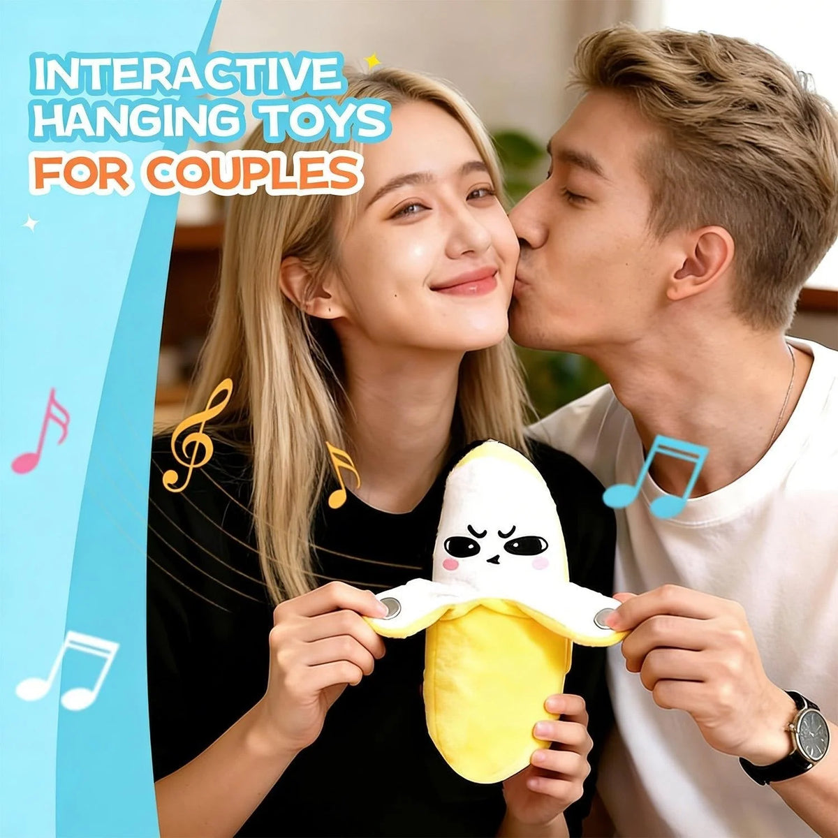 Interactive Plush Toy Touch-Activated Music & LED Lights