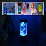 Jellyfish Lamp RGB Color-Changing USB Powered Aquarium Effect