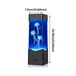 Jellyfish Lamp RGB Color-Changing USB Powered Aquarium Effect