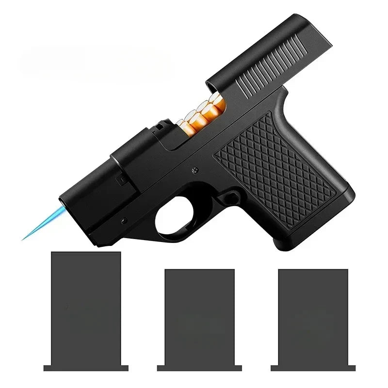 Jet Flame Lighter Wind-Resistant Hidden Compartment