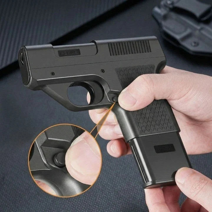 Jet Flame Lighter Wind-Resistant Hidden Compartment