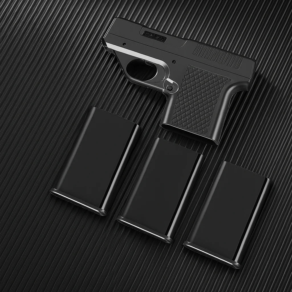 Jet Flame Lighter Wind-Resistant Hidden Compartment