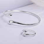 Jewelry Set Coordinated Four-Piece Alloy