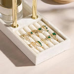 Jewelry Stand Two-Tier Metal Bracelet & Watch Organizer