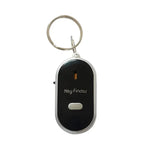 Key Finder Whistle-Activated LED Flashlight 23 Foot Range