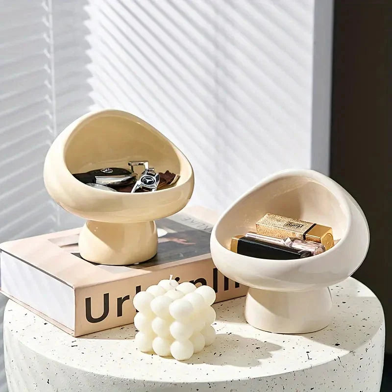 Key & Jewelry Organizer Ceramic Mushroom Design