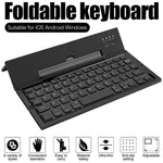 Keyboard Bluetooth Foldable With Phone Holder