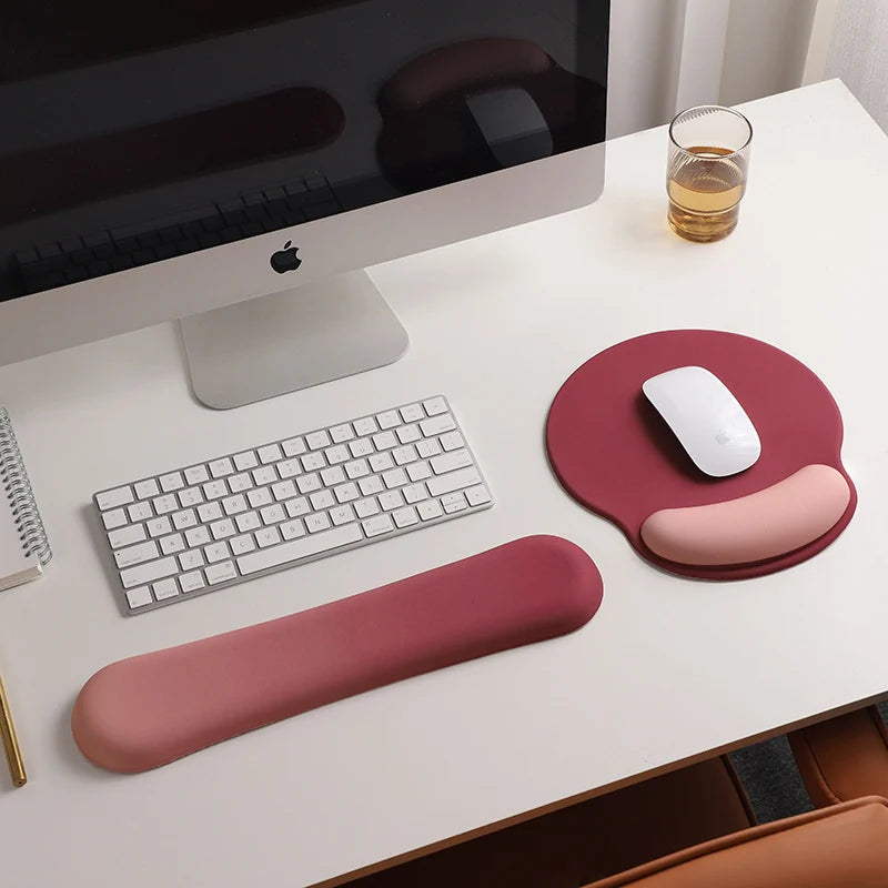 Keyboard Wrist Rest Gel Cushion Contoured Non-Slip Base