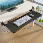 Keyboard and Mouse Tray Sliding Clamp-On Desk Mount