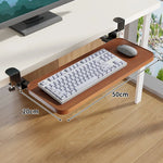 Keyboard and Mouse Tray Sliding Clamp-On Desk Mount