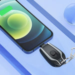Keychain Power Bank Compact 1500mAh Type-C