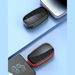 Keychain Power Bank Solar Charging 1200mAh Type-C