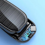 Keychain Power Bank Solar Charging 1200mAh Type-C