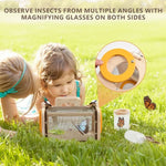 Kids Bug Observation Kit Wood Components & Magnifying Tools